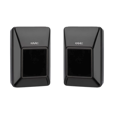 Fotocelda infrarroja XP30D (transmisor con receptor) / Alcance de hasta 30 metros / Uso en barreras y motores de acceso vehicular