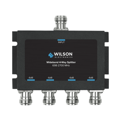 Divisor de 4 salidas, 50 Ohm, 700-2700MHz conector N-Hembra