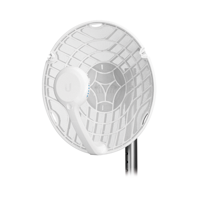 Radio de Backhaul de alta capacidad, tecnología airFiber hasta 1 Gbps, 60 GHz con failover en 5 GHz, con antena integrada de 38 dBi y 11 dBi respectivamente