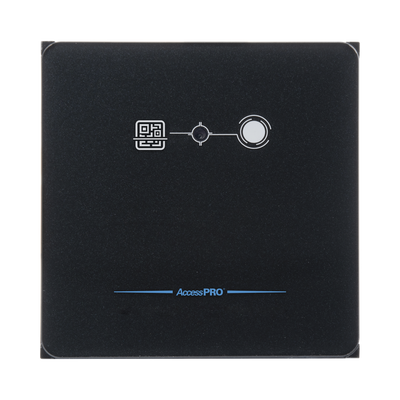 Lector de códigos QR, tarjetas de proximidad de 125 KHZ tipo EM y tarjetas MIFARE / Wiegand