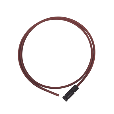 Cable Fotovoltaico, 1.5 m, Rojo, Calibre 10 AWG con Terminal MC4-M en un Extremo