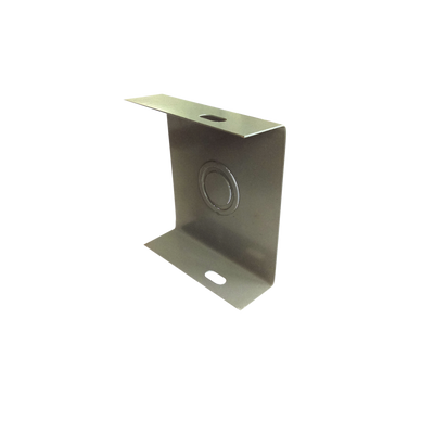 Placa cierre 100 x 100 mm, fabricado en lámina de acero al carbón