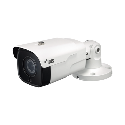 Bala IP 8 MP |  Lente Varifocal MOTORIZADO 2.7-13.5 mm | IK10/IP67 |  IR 30 M | Entrada/Salida de Alarma | POE | ICR Dia/Noche | MicroSD (256 GB) | Analiticos Embebidos | Cumple con NDAA