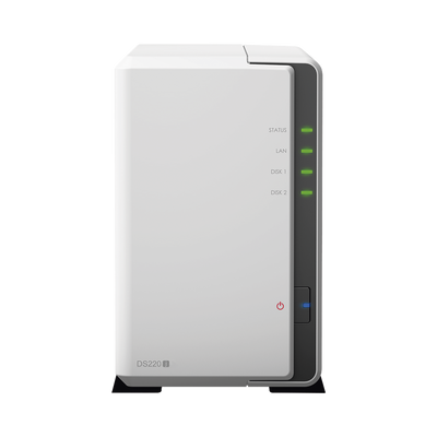 Servidor NAS de escritorio con 2 bahías / Hasta 32 TB