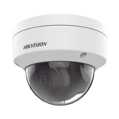 Domo IP 4 Megapixel / Lente 2.8 mm / 30 mts IR EXIR / Exterior IP67 / IK10 /  WDR 120 dB / PoE / Videoanaliticos (Filtro de Falsas Alarmas) / Ultra Baja Iluminación / Entrada y Salida de Audio y Alarma