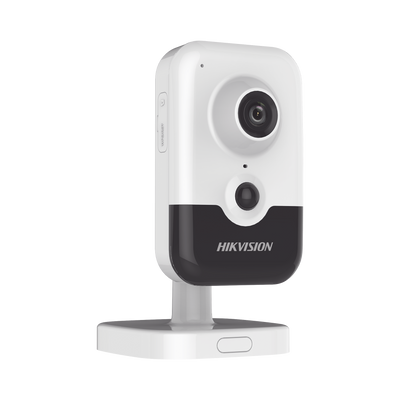 Cubo IP 4 Megapixel / Serie PRO / Lente 2.8 mm / 10 mts IR EXIR / PoE / Sensor PIR / H.265+ / Interior / Audio de Dos Vías / Detección Facial / PoE / microSD