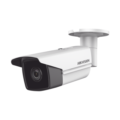 Bala IP 4 Megapixel / Lente 2.8 mm / 80 mts IR EXIR / Exterior IP67 / WDR 120 dB / PoE / Videoanaliticos (Filtro de Falsas Alarmas) / Ultra Baja Iluminación / Onvif / MicroSD