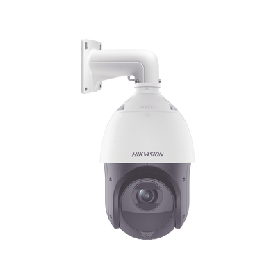 Domo PTZ IP 2 Megapixel / 25X Zoom / 100 mts IR / IP66 / ACUSENSE / DARKFIGHTER / WDR 120 dB / Entrada y Salida de Audio y Alarmas / HLC / EIS / PoE+ / MicroSD