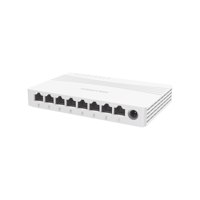 Switch Gigabit No Administrable de Escritorio de 8 Puertos 10/100/1000 Mbps