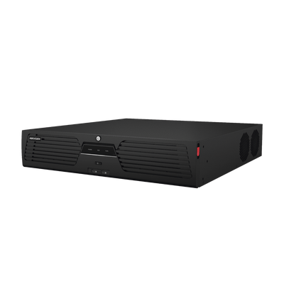 NVR 32 Megapixel (8K) / 64 canales IP / Soporta Cámaras con AcuSense / 8 Bahías de Disco Duro / 2 Puertos de Red / Soporta RAID con Hot Swap / HDMI en 8K / Soporta POS
