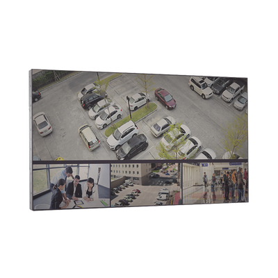 Pantalla LCD 55" para Videowall / Entrada HDMI - VGA - DVI - DP / Monitor Robusto / Bisel Delgado (3.5 mm) / Daisy Chain (Conexion en Cadena sin Software)