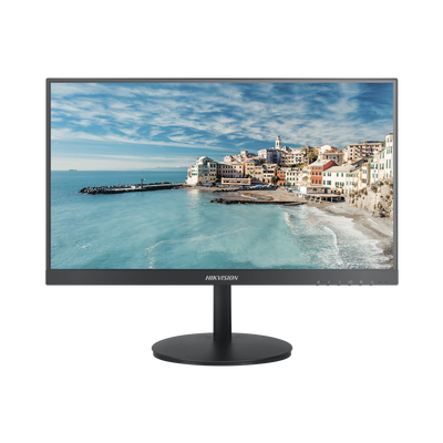 Monitor LED Full HD de 21.5" / Ideal para Oficina y Hogar / Uso 24-7 / Entrada HDMI-VGA / Compatible con Montaje VESA