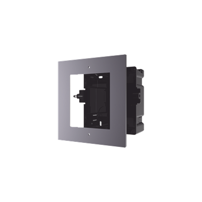 Base de 1 Espacio para EMPOTRAR Videoportero Modelo  DS-KD8003-IME1