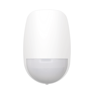 Detector PIR Cableado Interior de doble tecnología PIR y Microondas / Inmunidad a Mascotas 10 Kg / Detección de 12 mts / Ángulo de 85.9° de Cobertura