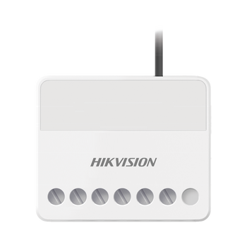 (AX PRO) Relevador Inalámbrico / 1 Entrada de Alarma 24/7 / 1 Salida de Relevador 0 a 36 Vcc (Max. 5 A)