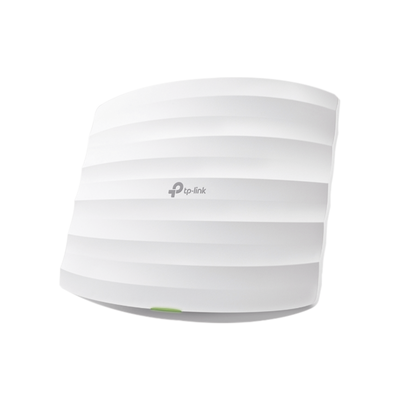 Punto de Acceso Omada N300 2.4 GHz / Alimentación PoE pasivo 24V / Para montaje en techo / Soporta hasta 50 clientes.