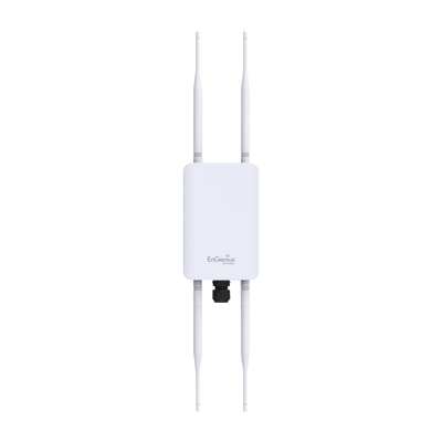 Punto de Acceso WiFi para Exterior, MU-MIMO 2x2, Doble Banda 2.4 y 5 GHz, Hasta 1267 Mbps, Grado de Protección IP67, 250+ Usuarios Simultáneos