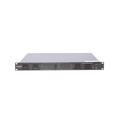 Amplificador de Audio Reforzador | 1 canal | 500w | Clase D | Salida 100V / 4-16Ω | Montaje en rack