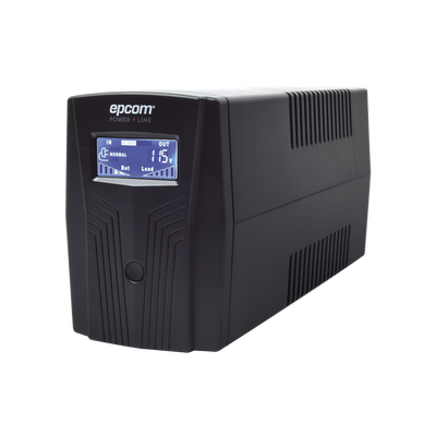 UPS de 600VA/360W / Topología Línea Interactiva / Entrada y Salida 120 Vca / Clavija NEMA 5-15P / 4 Tomas NEMA 5-15R