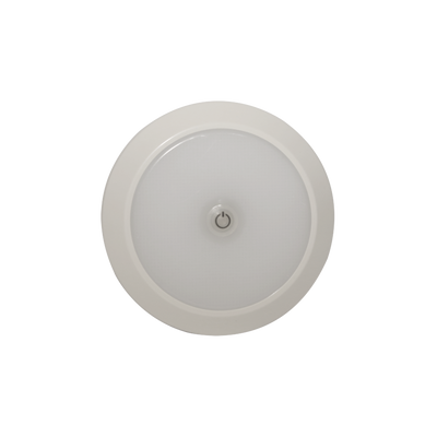 Luz para Interior LED Circular, 5.5", 12-24 Vcc, blanca