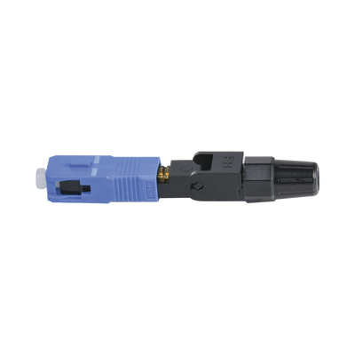 Conector Rápido de Instalación en Campo, Monomodo, SC/UPC, pre-pulido, re-terminable, ideal para Aplicaciones FTTx