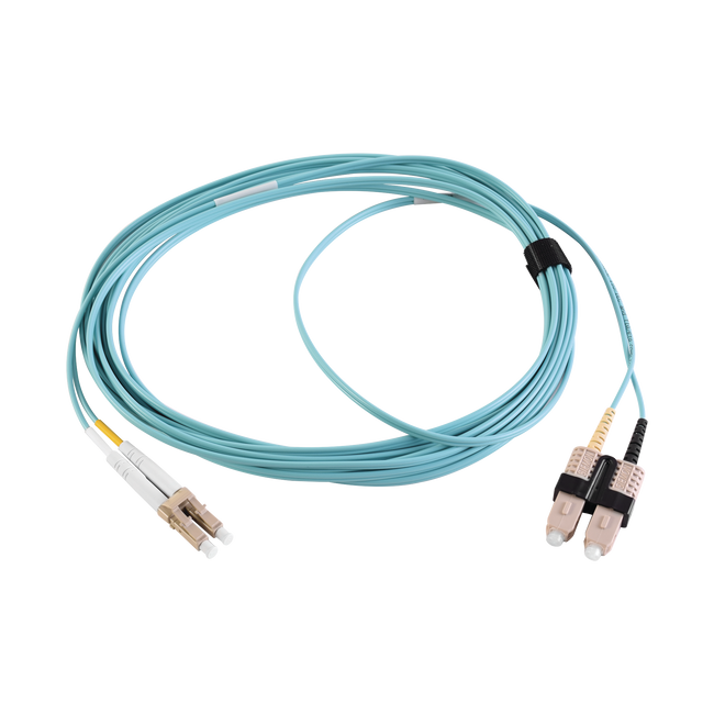 Cable de Fibra Óptica de 6 hilos, Multimodo OM3 50/125 Optimizada,  Interior, Tight Buffer 900um, No Conductiva (Dieléctrica), OFNR (Riser),  Precio Por