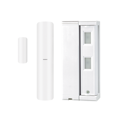 Sensor de Movimiento / Tipo Cortina / Ajuste de detección 2m o 5m / 100% Exterior / Inalámbrico / Incluye transmisor DS-PDMC-EG2-WB para paneles AXPRO/ Proteja fachadas, puertas, ventanas, balcones y mas!