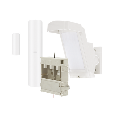 Detector de Movimiento PIR Antimascara / 100% Exterior /  Inalámbrico / Hasta 12 metros a 85°; de cobertura/ Instalación a 3 metros / Incluye transmisor DS-PDMC-EG2-WB para paneles AXPRO