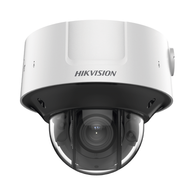 Domo IP 4 Megapixel / Lente Mot. 2.8 - 12 mm / 30 mts IR EXIR / IK10 / IP67 / Reconocimiento Facial / WDR 140 dB / DeepinView / Búsqueda por Atributos / Heat Map / ACUSENSE / microSD