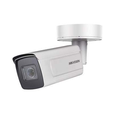 Bala IP 2 Megapixel / Lente Mot. 2.8 - 12 mm / 30 mts IR EXIR / IK10 / Reconocimiento Facial / WDR 140 dB / DeepinView / Búsqueda por Atributos / Heat Map / ACUSENSE / microSD