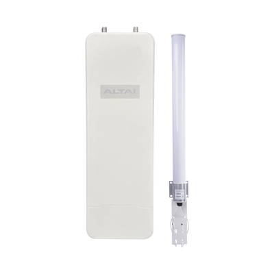 Super Kit WiFi para WISP Hasta 300 m / C1XN+ y antena Omnidireccional 10 dBi