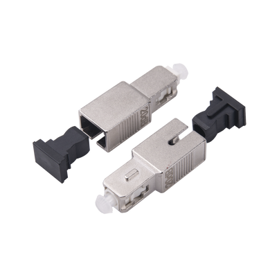 Atenuador óptico macho-hembra con conector SC/UPC de 15dB para fibra Monomodo