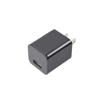 Cámara Oculta en Cargador de Pared / Memoria de 8GB / Resolución 2 Megapixel (1080P) / Grabación Continua o por Movimiento