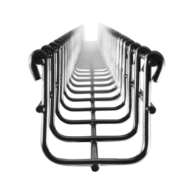 Charola versión light MallaFils 54/50 mm, con acabado Electro Zinc, tramo 3 m