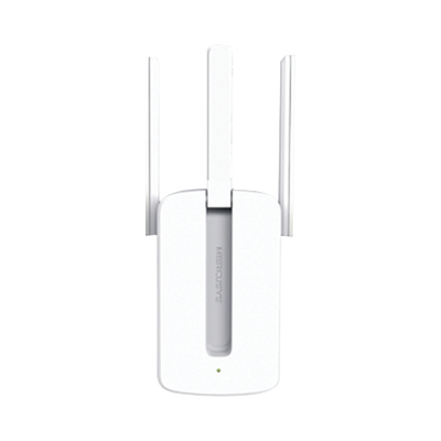 Repetidor / Extensor de Cobertura WiFi N, 300 Mbps, 2.4 GHz y 3 antenas externas.