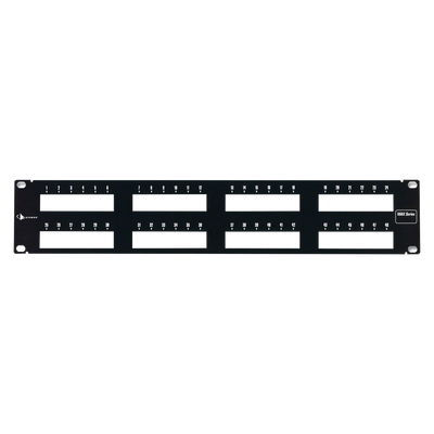 Patch Panel MAX Modular (vacío), de 48 Puertos, Plano, 2UR