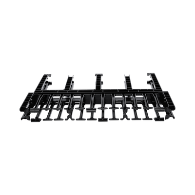 Organizador de Cables Horizontal NetManager, Doble (Frontal y Posterior), Para Rack de 19in, 1UR