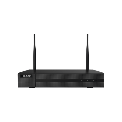 NVR 4 Megapixel / 8 canales IP / 1 Bahía de Disco Duro / 2 Antenas WIFI / Salida de Vídeo Full HD
