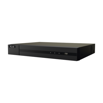 NVR 8 Megapixel (4K) (Compatible con Cámaras AcuSense) / 16 Canales IP / 16 Puertos PoE+ / 2 Bahías de Disco Duro / HDMI en 4K