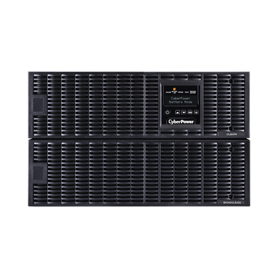 UPS de 8000 VA/ 8000 W, Online Doble Conversión, 200 - 240 Vac de Salida, Terminal Hardwired, Onda Senoidal Pura, Torre o Rack de 6 UR, Con 3 Tomas NEMA L6-30R