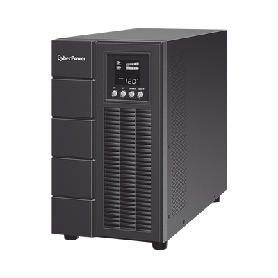 UPS de 3000 VA/2700 W, Online Doble Conversión, Entrada 120 Vca NEMA L5-30P, Onda Senoidal Pura, Tipo Torre, Con 6 Tomas NEMA 5-20R y 1 Block Hardwired