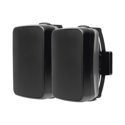 PAR de altavoces de 2 vías | montaje en superficie | Color Negro | exterior | woofer de 6.5 in | tweeter de 1in | 8 Ohms