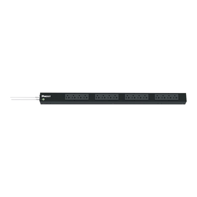 PDU Básico para Distribución de Energía, Enchufe de Entrada NEMA 5-20P, Con 16 Contactos NEMA 5-20R, de Instalación Vertical, 20 Amp, 120 Vca