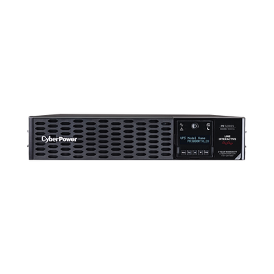 UPS de 3000 VA/3000 W, Topología Línea Interactiva, Entrada 120 Vca NEMA L5-30P, Onda Senoidal Pura, Torre o Rack de 2 UR, Con 8 Tomas 5-20R y 1 L5-30R
