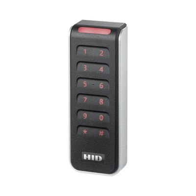 Lector con Teclado SIGNO PRIORITY Estandar Profile  Multitecnologia/ 20KNKS-T0-000000/ Garantia de Por Vida/ Pigtail/Wiegand & OSDP