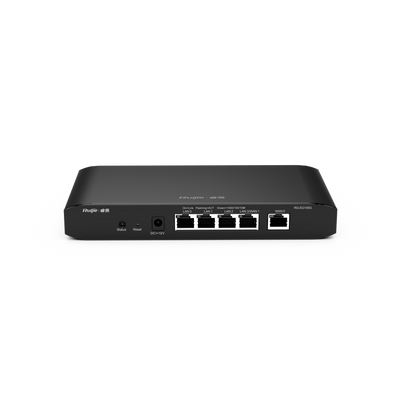 Router administrable cloud con 3 puertos LAN gigabit, 1 Puerto WAN gigabit y 1 puerto LAN/WAN gigabit configurable, hasta 100 clientes con desempeño de 600 Mbps asimétricos