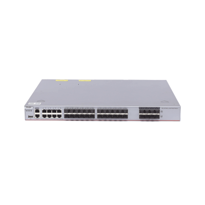 Switch Core Administrable Capa 3 con 8 puertos Gigabit, 24 SFP y 8 SFP+ Combo para fibra 10Gb, gestión gratuita desde la nube.