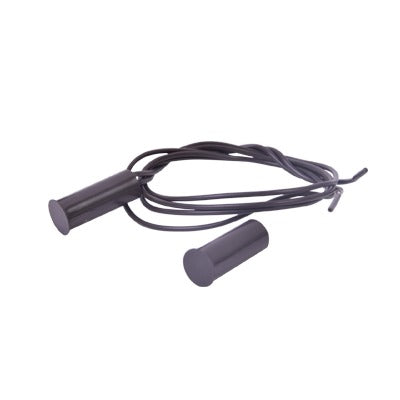 Contacto magnético para puertas y ventanas aluminio y madera de empotrar color café /GAP: 22mm