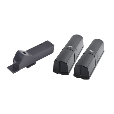 KIT Detector de rayo fotoeléctrico / 4 rayos / 4 frecuencias / 250mts exterior / Alimentacion 12-24 Vcc