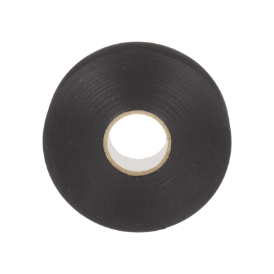 Cinta Eléctrica para Aislar, de PVC, Uso Profesional, Grosor de 0.18mm (7 mil), Ancho de 19mm, y 18m de Largo, Color Negro